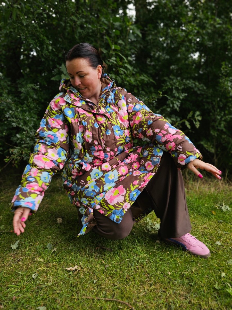 Anyday Curves Jakke - AnAmber Jacket Potting Soil - 38/40 (XS) - Diversita -