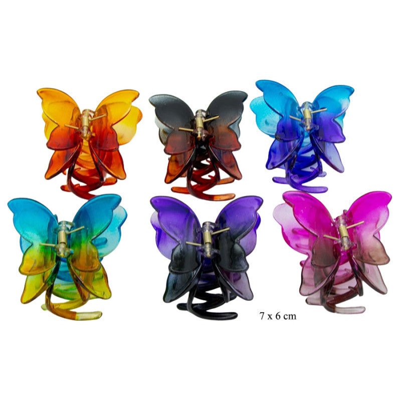 Diversita Hårklemme - Hårklemme Sommerfugl - 7 x 6 cm - Diversita -