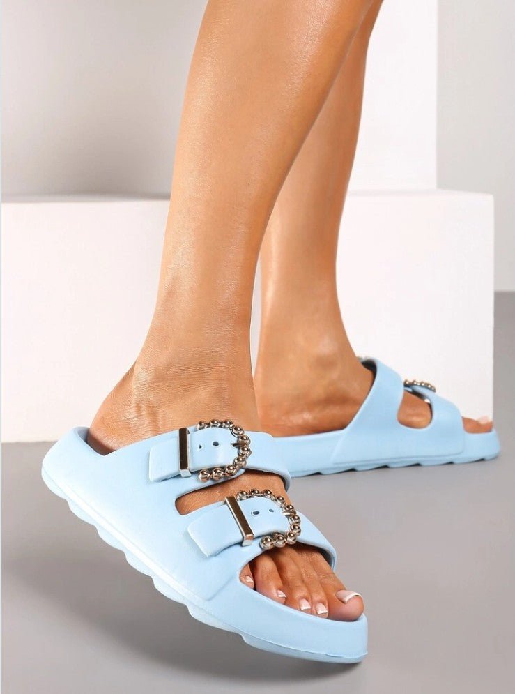 Mulanka Sandaler - Flip Flops Blue - 36 - Diversita -