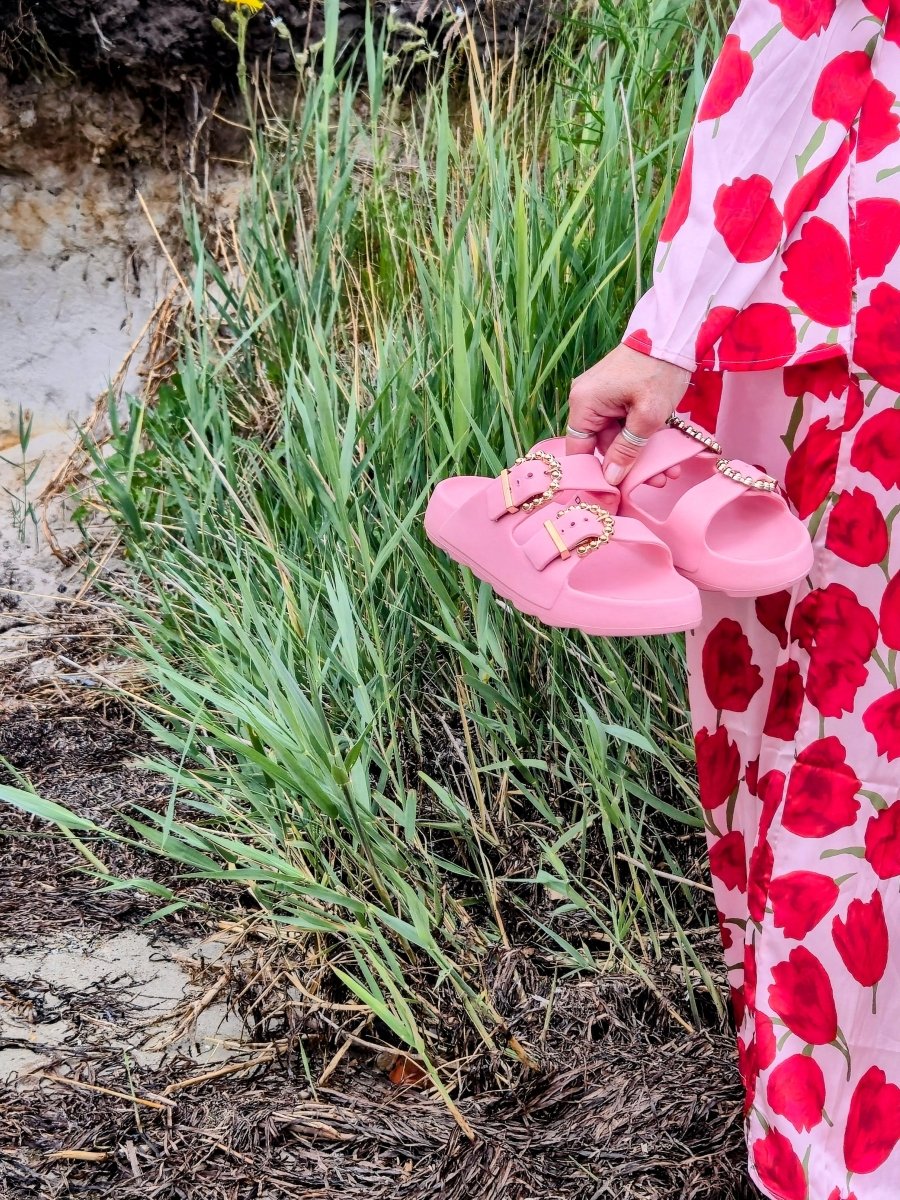 Mulanka Sandaler - Flip Flops Pink - 36 - Diversita -