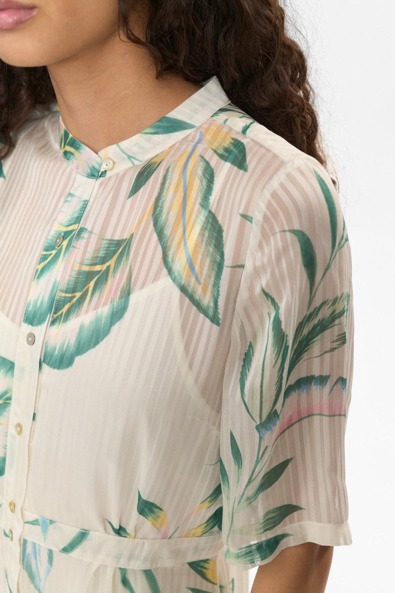 NUMPH Kjole - NUKYNDALL SS DRESS - 34 - Diversita -