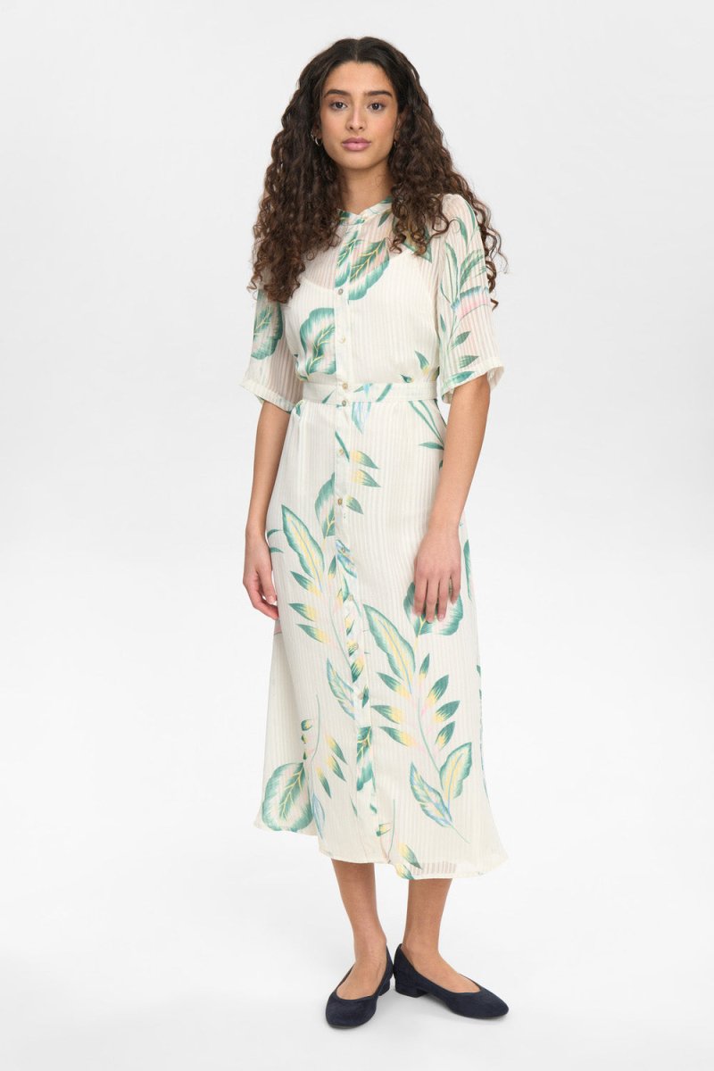 NUMPH Kjole - NUKYNDALL SS DRESS - 34 - Diversita -