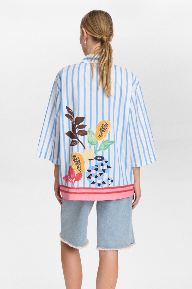 NUMPH Skjorte - NUWENDIE SHIRT - XS/S - Diversita -