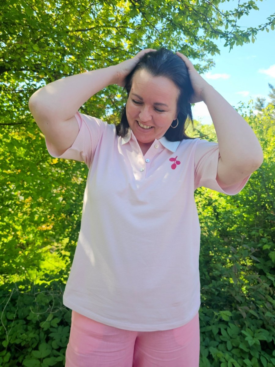 NUMPH T-shirt - NUPIPPI SS POLO - Blushing Bride - XS/S - Diversita -