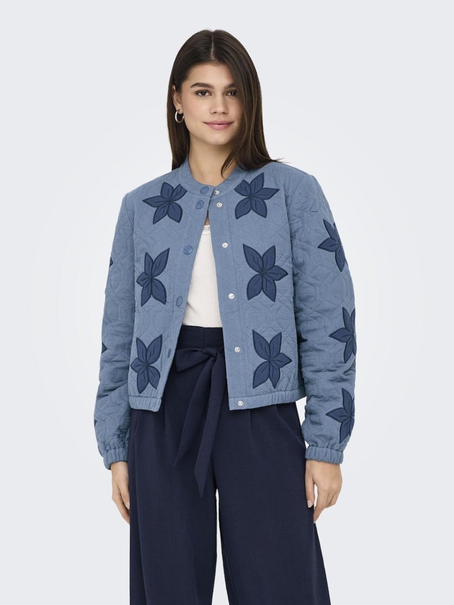 ONLY Jakke - Onlaura Light Quilted Emb. Bomber Otw - XS - Diversita -