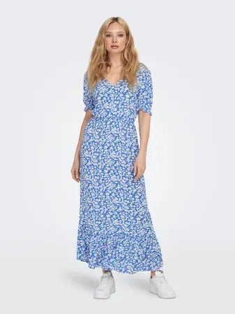ONLY Kjole - Onlchlanti S/S Long Dress Wvn Noos - XS - Diversita -