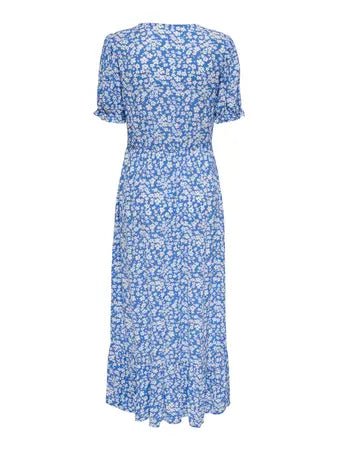 ONLY Kjole - Onlchlanti S/S Long Dress Wvn Noos - XS - Diversita -