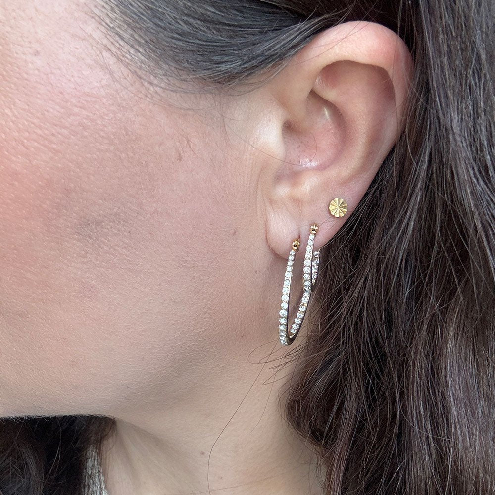 Wolff Jewelry Denmark Øreringe - Tara Hoops - 18 karat guldbelagt - 32 mm - Diversita -