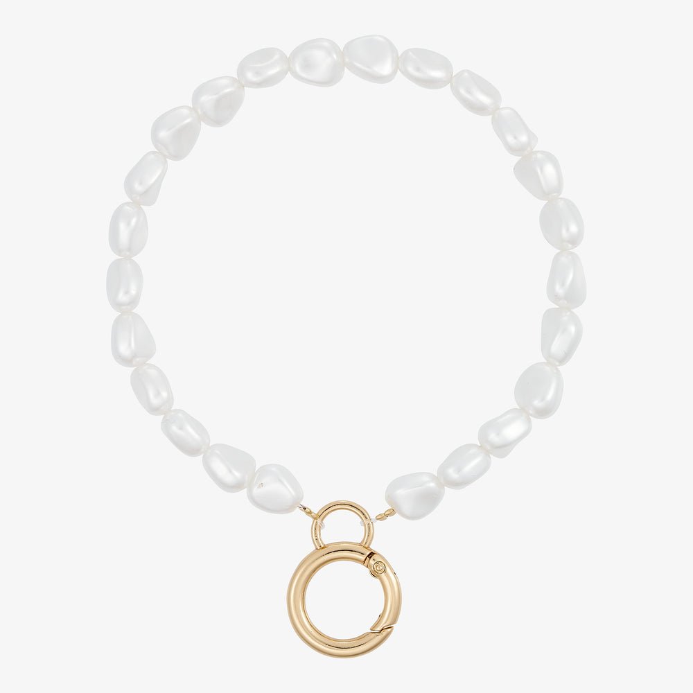 Wolff Jewelry Denmark Phone Chain - Pearl Phone Chain - Hvid - Onesize - Diversita -
