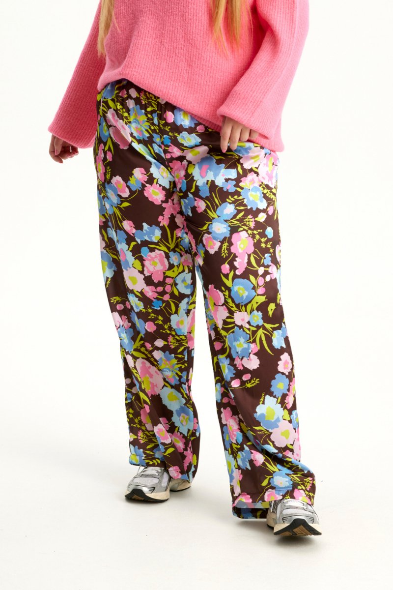 Anyday Curves Bukser - Tuesday 096 Bukser Brun - 38/40 (XS) - Diversita -