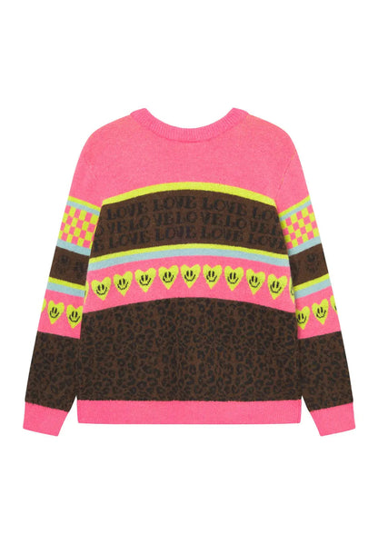 Anyday Curves Cardigan - Salma Cardigan Pink "NYHED" - 38/40 (XS) - Diversita - 