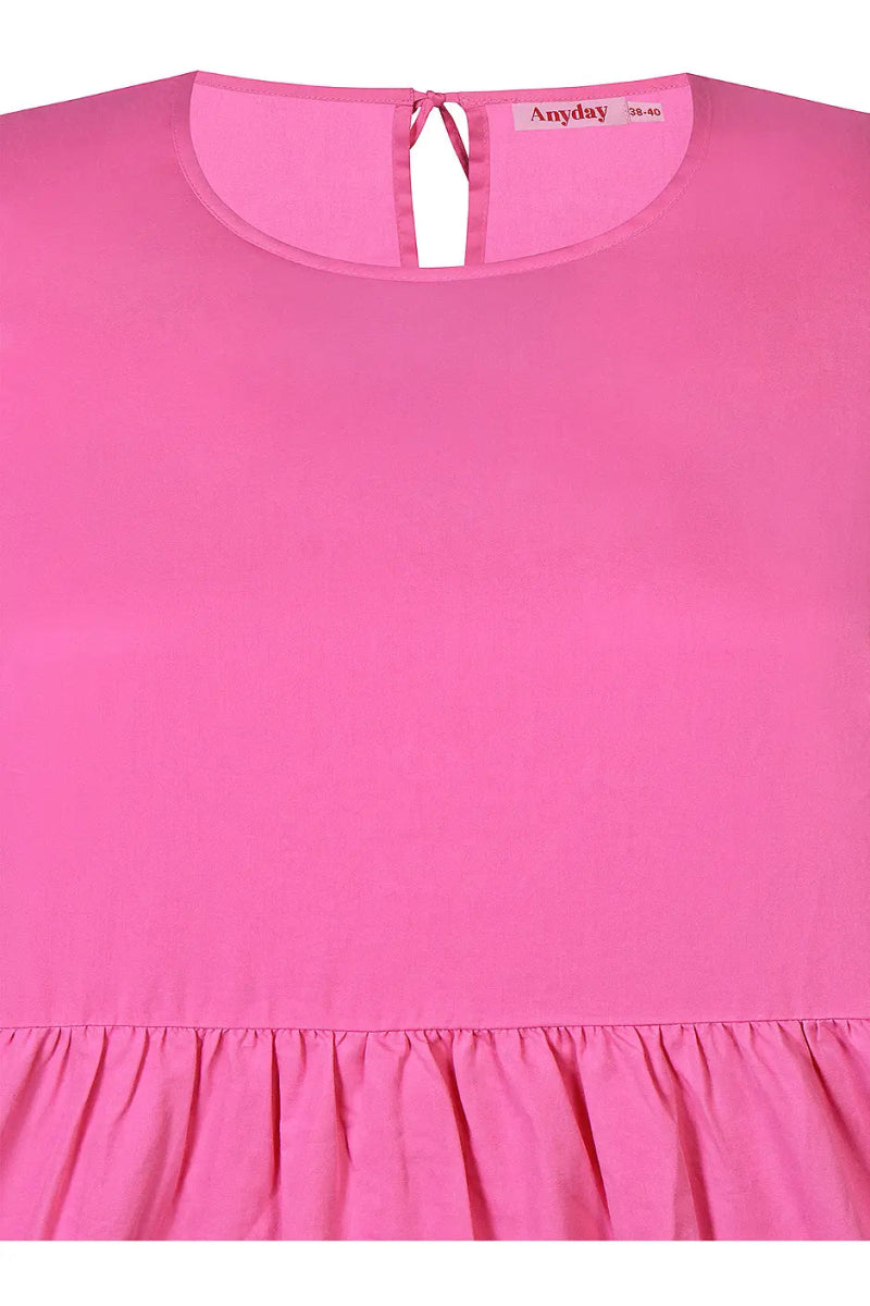Anyday Curves Kjole - Lea Kjole Pink "NYHED" - 38/40 (XS) - Diversita - 