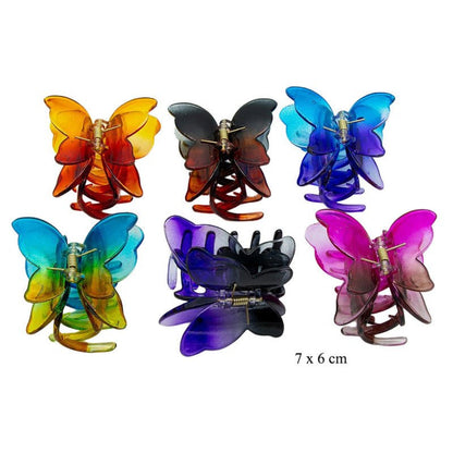 Diversita Hårklemme - Hårklemme Sommerfugl - 7 x 6 cm - Diversita - 
