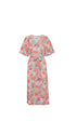 Ichi Kjole - Ihsanura Dress Multi Flower Aop "NYHED" - 34 - - Diversita -