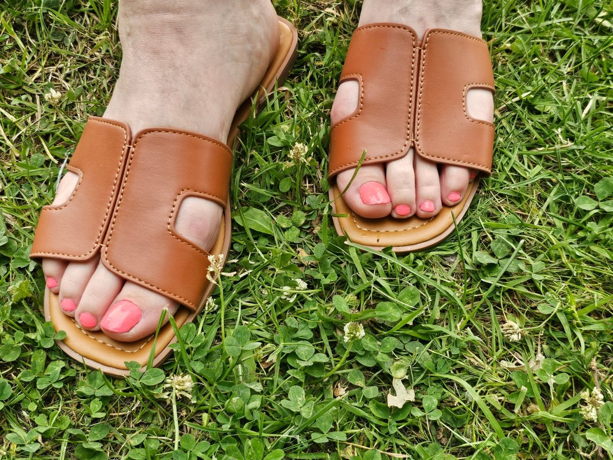 Mulanka Sandaler - Crossed Strap Sandals Brown - 36 - Diversita - 