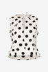 Noella Bluse - Leni Blouse Carmella White Print - XS - Diversita - 