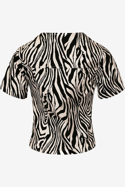 Noella Bluse - Stormina Blouse Taleah Zebra print - XS - Diversita - 