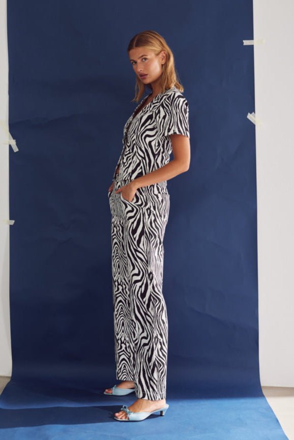 Noella Jeans - Stormy Jeans Taleah Zebra Print - XS - Diversita - 