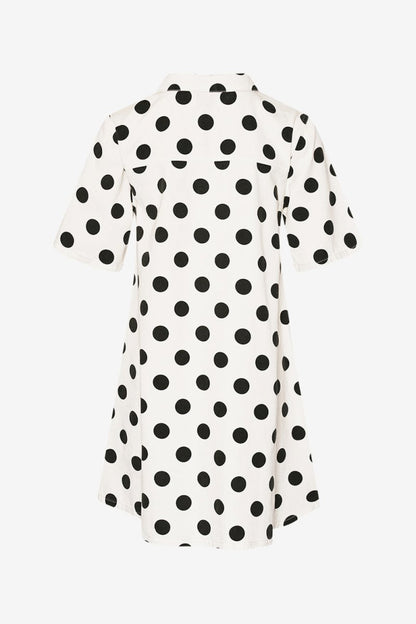 Noella Kjole - Jozie Dress Carmella White Print - XS - Diversita - 