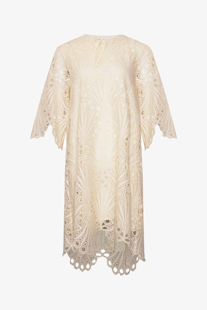 Noella Kjole - Noella Kalona Dress Ivory - XS - Diversita - 