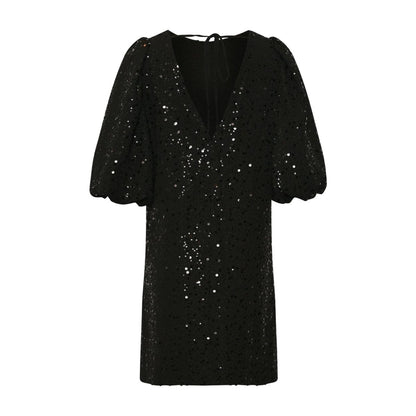 Noella Kjole - Pastis Short Dress Black - XS - Diversita - 