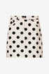 Noella Nederdel - Kambria Skirt Carmella White Print - XS - Diversita - 