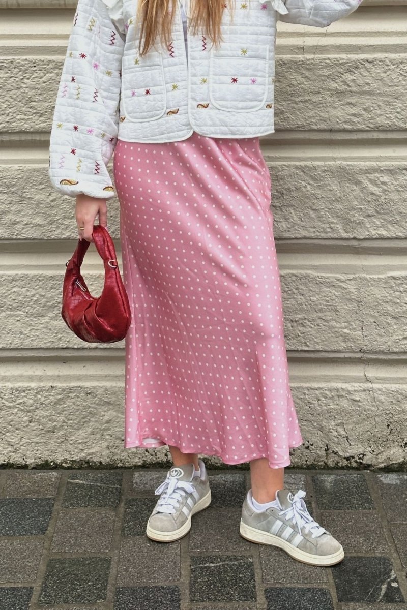 Noella Nederdel - Kenya Skirt Carmine Blush Print - XS - Diversita - 