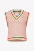 Noella Vest - Noella Kayanna Knit Vest Berry Combo - XS/S - Diversita - 