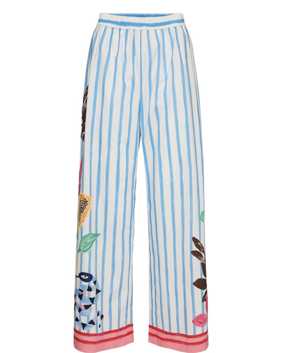 NUMPH Bukser - NUWENDIE PANTS - Bright White - 34 - Diversita -