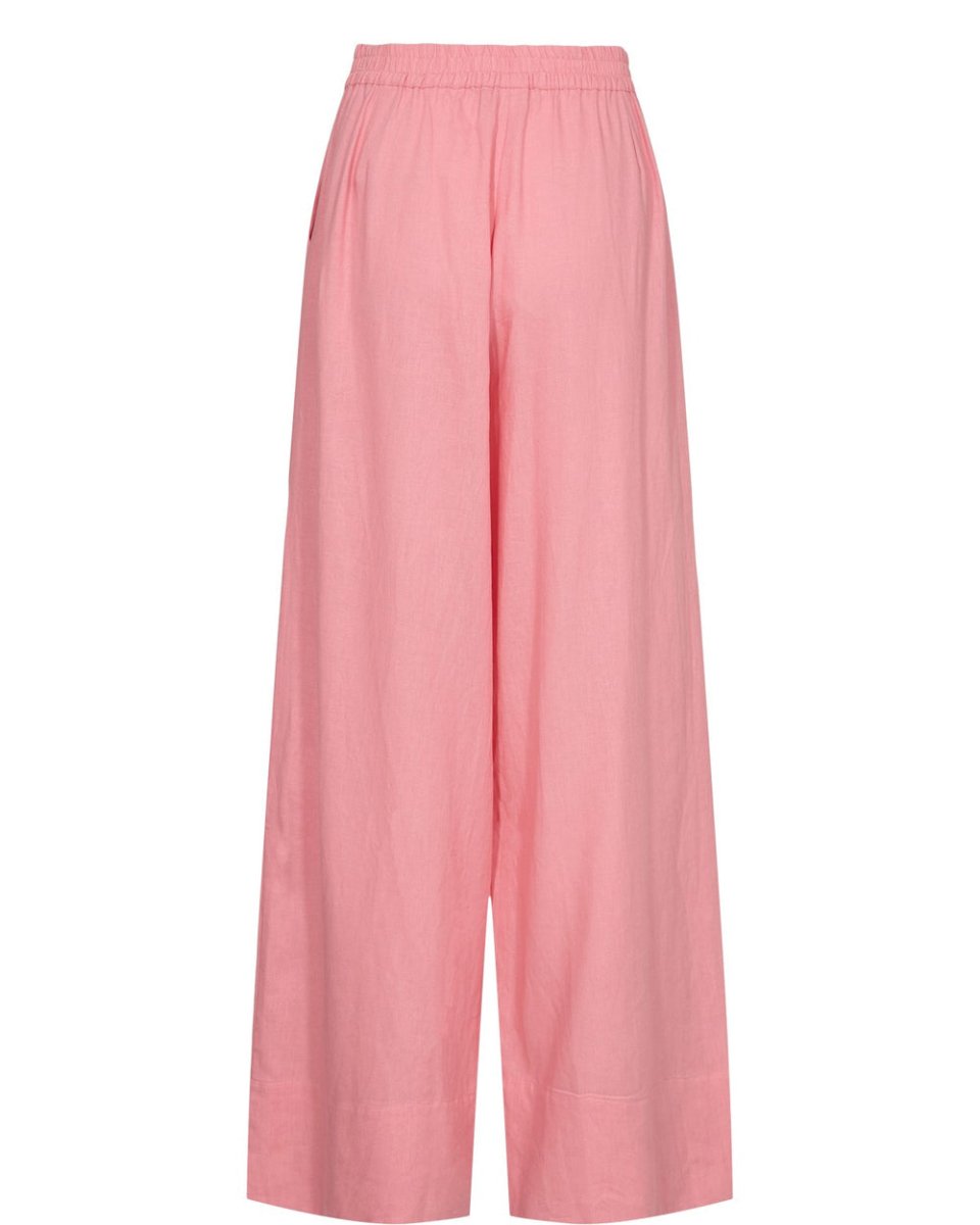 NUMPH Bukser - NUYNGVA PANTS - Flamingo Pink - 34 - Diversita - 