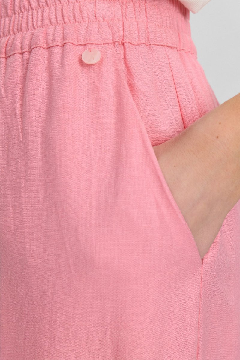NUMPH Bukser - NUYNGVA PANTS - Flamingo Pink - 34 - Diversita - 