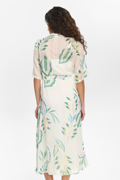 NUMPH Kjole - NUKYNDALL SS DRESS - 34 - Diversita - 
