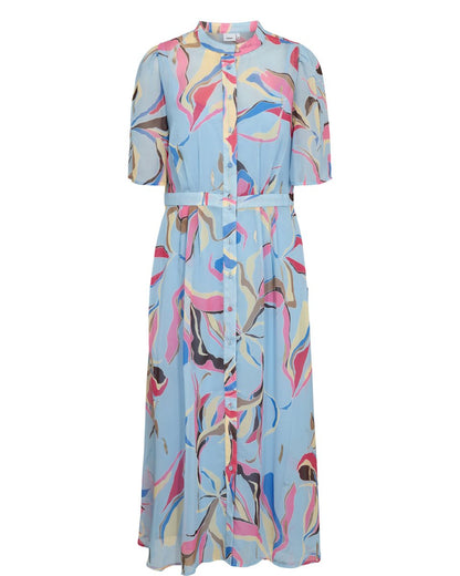 NUMPH Kjole - Nukyndall Ss Dress "PREORDER START FEB" - 34 - Diversita - 