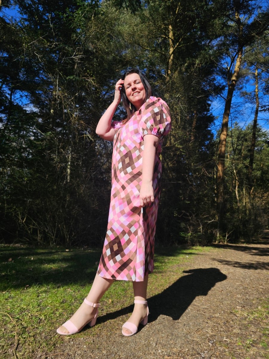 NUMPH Kjole - NUWAYLI DRESS - Pink Carnation - 34 - Diversita - 