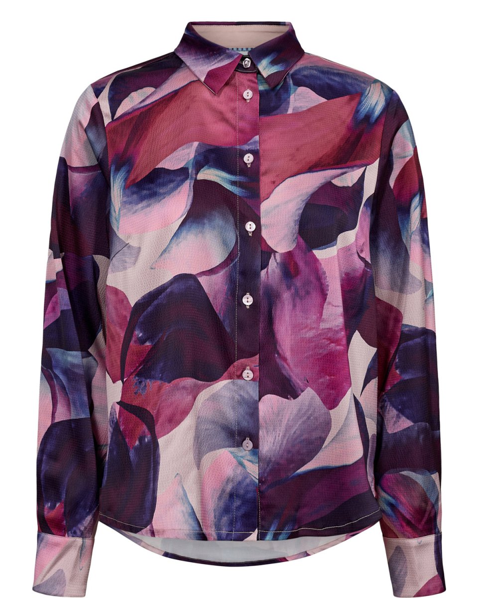 NUMPH Skjorte - Nuisobell Shirt - 34 - Diversita - 
