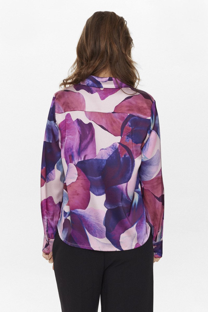 NUMPH Skjorte - Nuisobell Shirt - 34 - Diversita - 