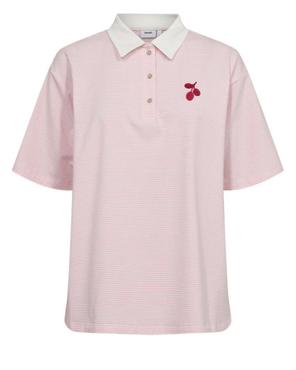 NUMPH T-shirt - NUPIPPI SS POLO - Blushing Bride - XS/S - Diversita - 