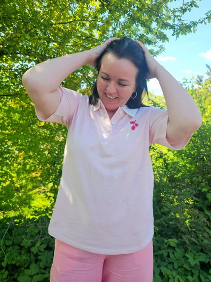 NUMPH T-shirt - NUPIPPI SS POLO - Blushing Bride - XS/S - Diversita - 