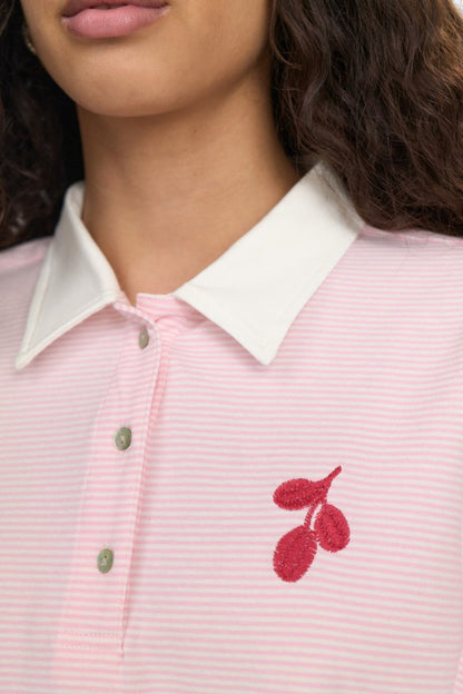 NUMPH T-shirt - NUPIPPI SS POLO - Blushing Bride - XS/S - Diversita - 