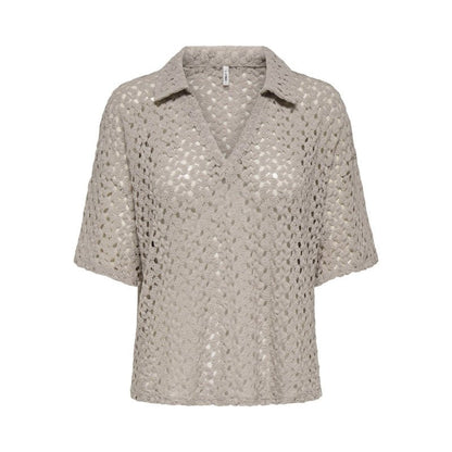 ONLY Bluse - Onllion S/S Collar Top Jrs - XS - Diversita - 