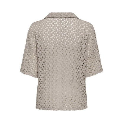 ONLY Bluse - Onllion S/S Collar Top Jrs - XS - Diversita - 