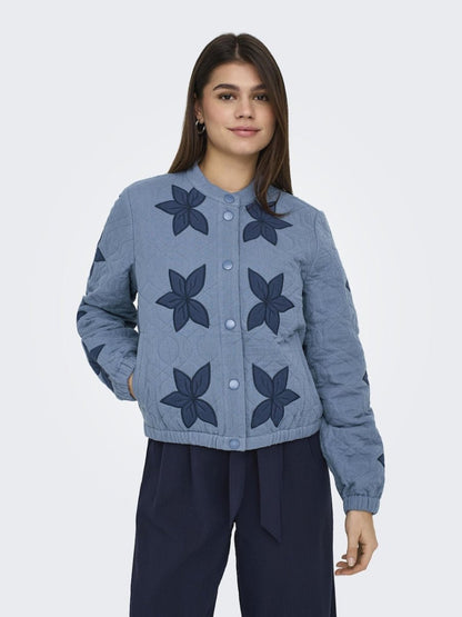 ONLY Jakke - Onlaura Light Quilted Emb. Bomber Otw - XS - Diversita - 