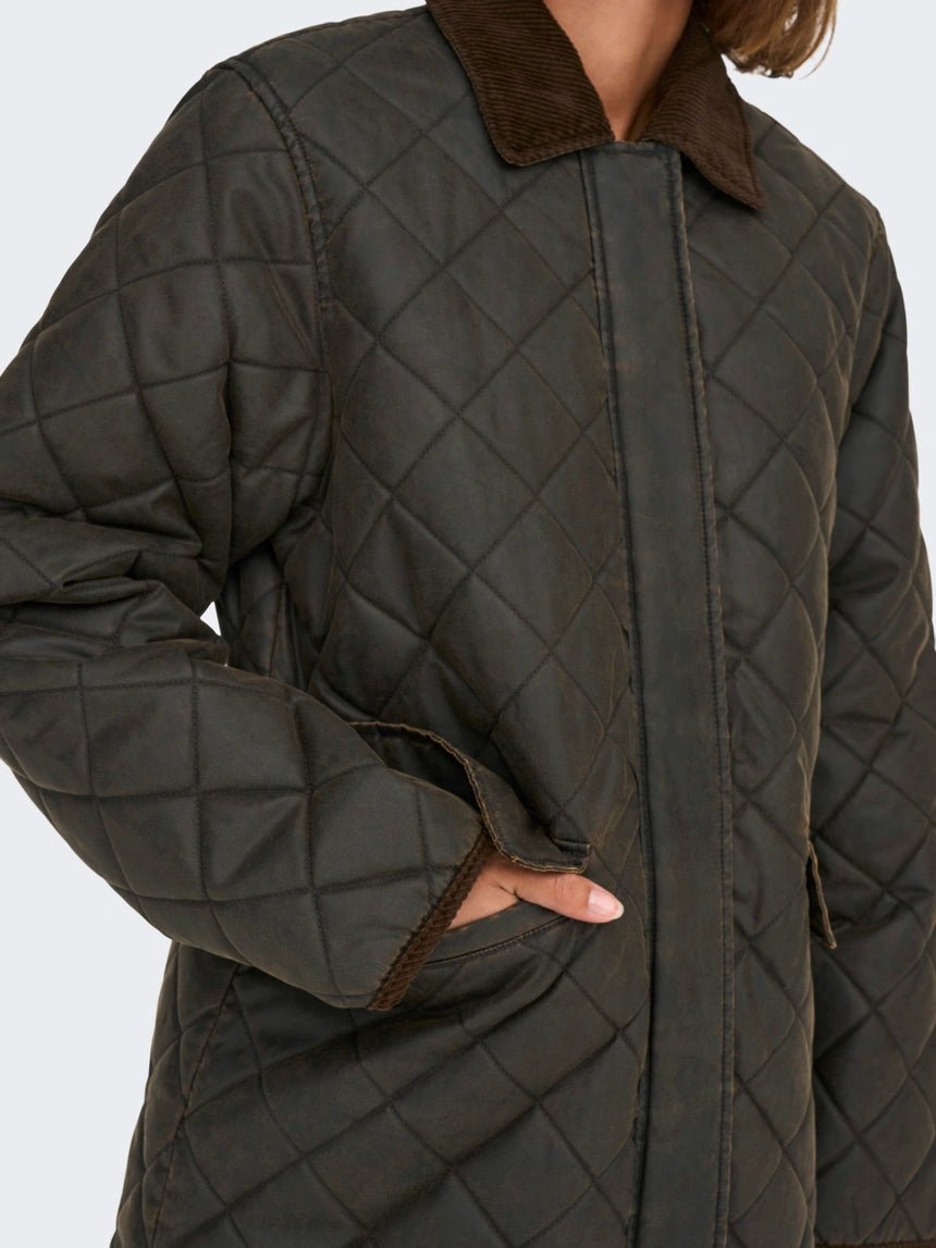 ONLY Jakke - Onlmountain Quiltet Jakke "PREORDER UGE 43" - XS - Diversita - 