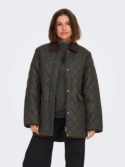 ONLY Jakke - Onlmountain Quiltet Jakke "PREORDER UGE 43" - XS - Diversita - 