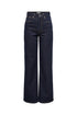 ONLY Jeans - Onljuicy Hw Wide Rinse Dnm Mad763 Noos Dark Denim Blue - 26/32 - Diversita - 