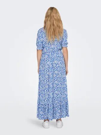 ONLY Kjole - Onlchlanti S/S Long Dress Wvn Noos - XS - Diversita - 