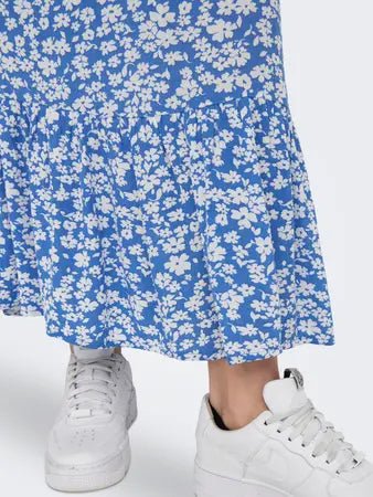 ONLY Kjole - Onlchlanti S/S Long Dress Wvn Noos - XS - Diversita - 