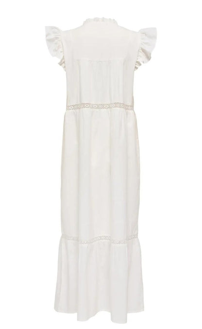 ONLY Kjole - Onlsunny Capsl Frill Dress Wvn Noos - XS - Diversita - 