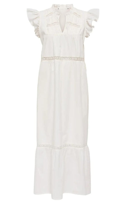 ONLY Kjole - Onlsunny Capsl Frill Dress Wvn Noos - XS - Diversita - 