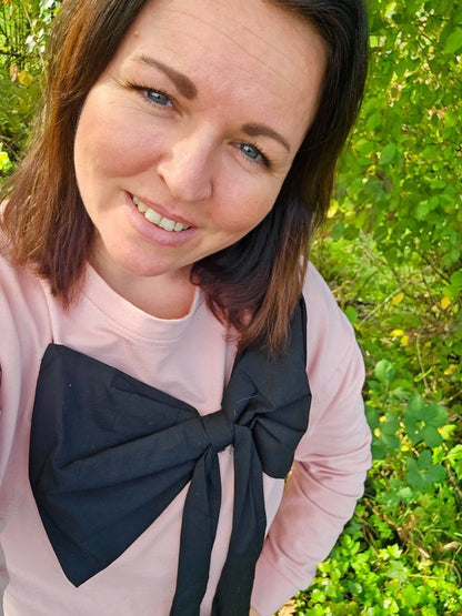 Pret A Porter Sweatshirt - Coup De Coeur" Sweatshirt Noeux Pink - Onesize - Diversita - 